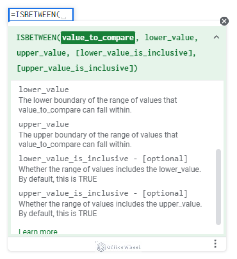 How to Use IF Condition Between Two Numbers in Google Sheets