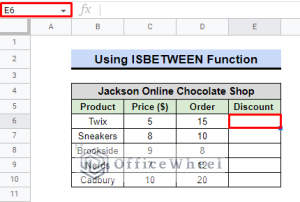 How to Use IF Condition Between Two Numbers in Google Sheets