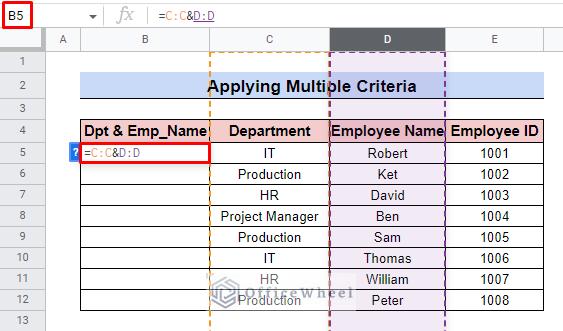 applying multiple criteria for vlookup matches