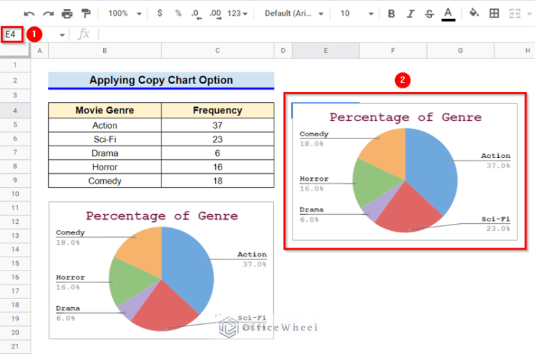 How to Copy and Paste a Chart in Google Sheets (3 Quick Ways)