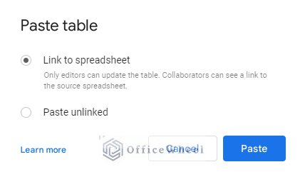 How to Copy and Paste a Table from Google Sheets (6 Examples)