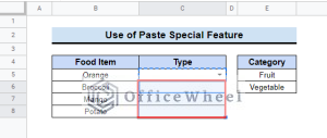 How to Copy and Paste Data Validation in Google Sheets (3 Ways)