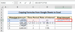 How to Copy and Paste Formulas in Google Sheets (4 Easy Ways)