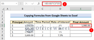 How to Copy and Paste Formulas in Google Sheets (4 Easy Ways)