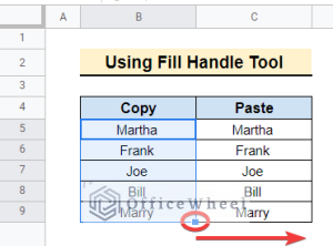 How to Copy and Paste in Google Sheets (4 Simple Ways)