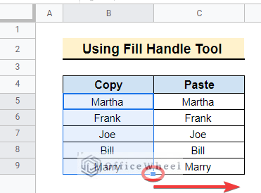 How to Copy and Paste in Google Sheets (4 Simple Ways)