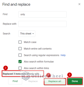 How to Find and Replace Within Formula in Google Sheets