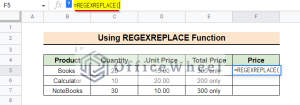 How to Find and Replace Within Formula in Google Sheets