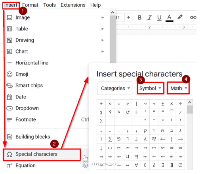 how-to-make-a-division-sign-in-google-docs-symbols-youtube