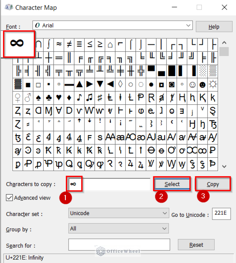 How to Insert Infinity Symbol (∞) in Google Sheets (2 Simple Ways)