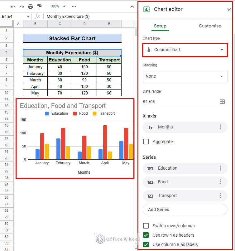 How To Make A Percentage Chart In Google Sheets 3 Ways 