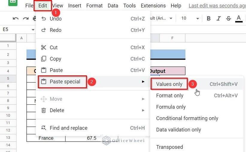 How To Paste Values Only In Google Sheets 4 Quick Ways  How To Paste Values Only In Google Sheets 4 Quick Ways