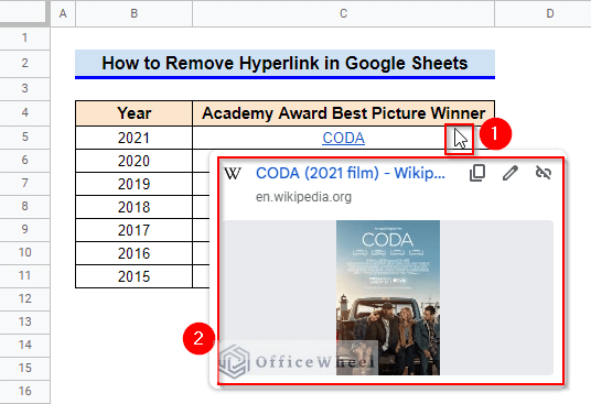 How to Remove Hyperlink in Google Sheets (5 Simple Ways)
