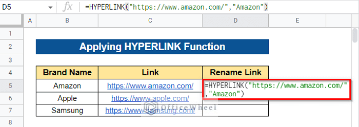  How To Rename A Hyperlink In Google Sheets 2 Quick Ways 