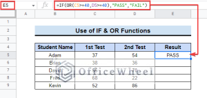 How to Use IF Function in Google Sheets (6 Suitable Examples)