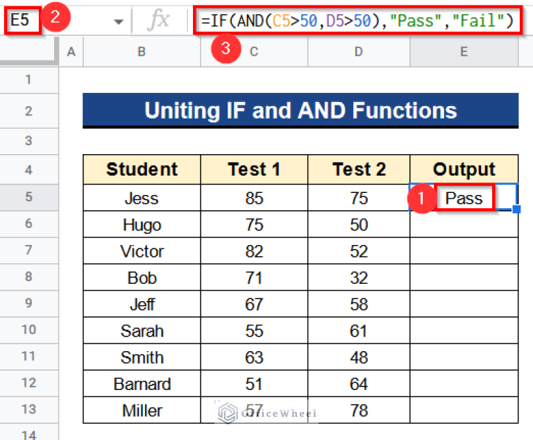 How To Use Multiple IF Statements In Google Sheets 5 Examples How To Use Multiple IF Statements In Google Sheets 5 Examples