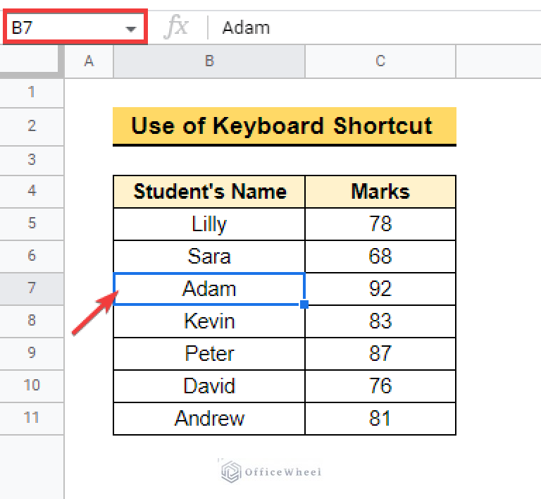 how-to-highlight-active-row-in-google-sheets-2-suitable-ways