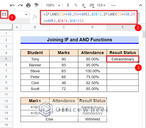 How to Use Nested IF Function in Google Sheets (4 Helpful Ways)