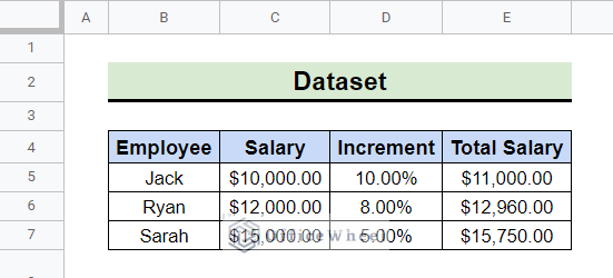paste special in google sheets