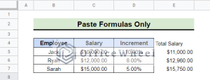 How to Use Paste Special in Google Sheets (8 Examples)