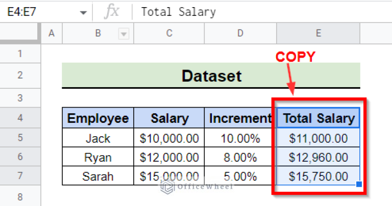 How to Use Paste Special in Google Sheets (8 Examples)