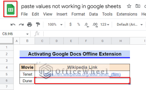 [Solved!] Paste Values Is Not Working in Google Sheets (2 Fixes)