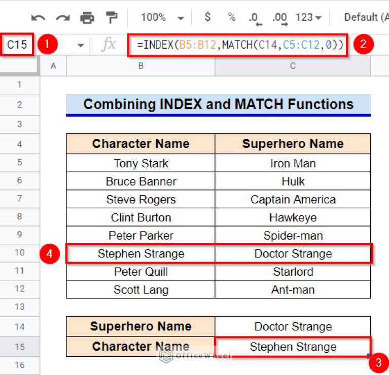 How To Do Reverse Vlookup In Google Sheets