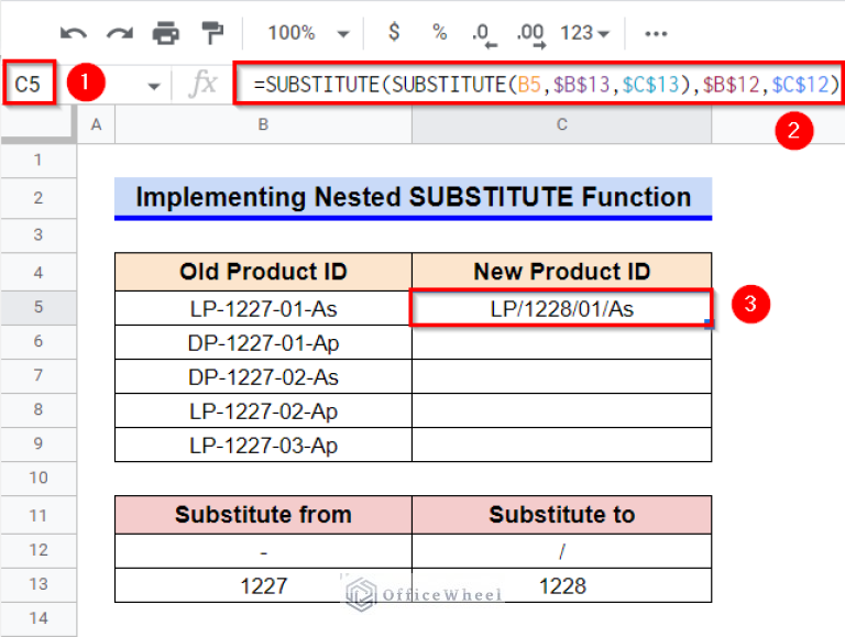 how-to-use-substitute-function-in-google-sheets-7-examples