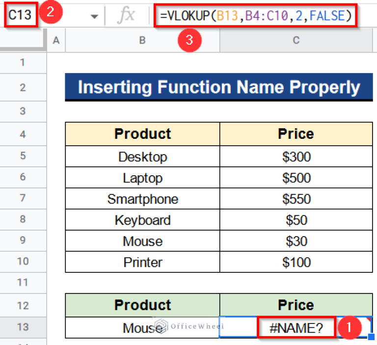 [Solved!] VLOOKUP Function Is Not Working in Google Sheets