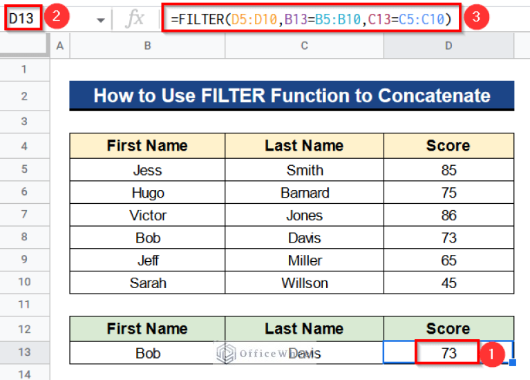 How to Concatenate with VLOOKUP in Google Sheets