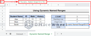 How to Find the Range in Google Sheets (with Quick Steps)