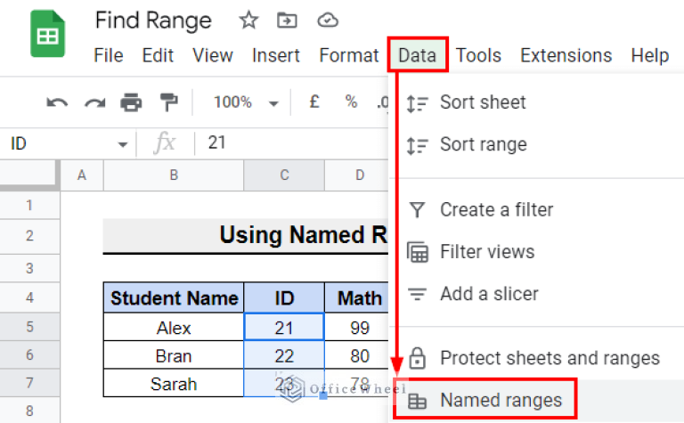 How to Find the Range in Google Sheets (with Quick Steps)