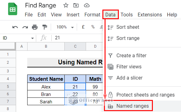 How to Find the Range in Google Sheets (with Quick Steps)