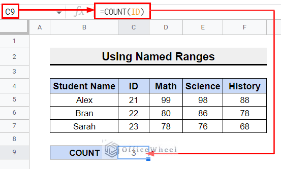Finding-the-Range-in-Google-Sheets