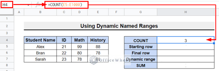 How to Find the Range in Google Sheets (with Quick Steps)
