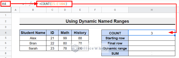 How to Find the Range in Google Sheets (with Quick Steps)