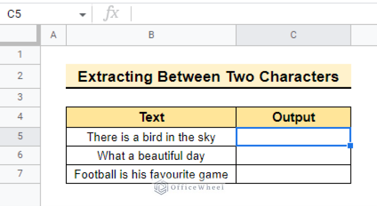 Use REGEXEXTRACT Function Between Two Characters in Google Sheets
