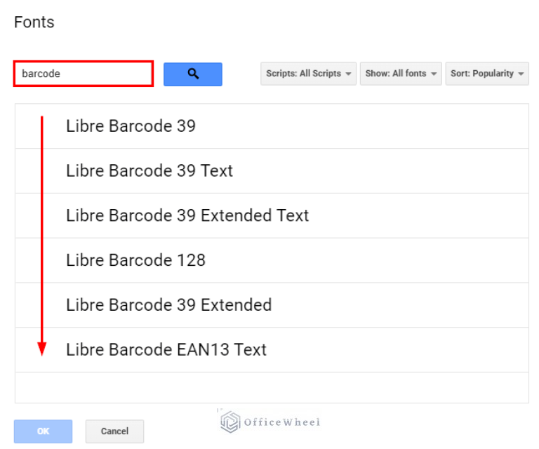 How To Apply Barcode Font In Google Sheets With Easy Steps How to apply barcode font in google sheets with easy steps