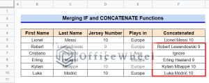How to Concatenate Multiple Cells in Google Sheets (11 Examples)