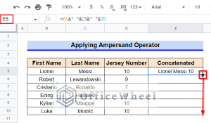 How to Concatenate Multiple Cells in Google Sheets (11 Examples)