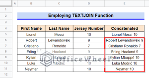 How to Concatenate Multiple Cells in Google Sheets (11 Examples)