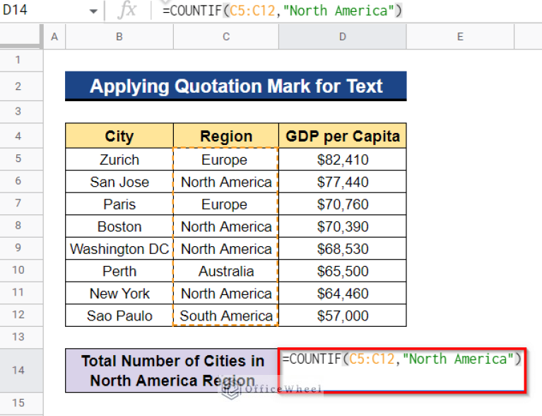 [Fixed!] COUNTIF Function Is Not Working in Google Sheets