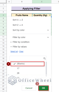 How to Find and Replace Blank Cells in Google Sheets