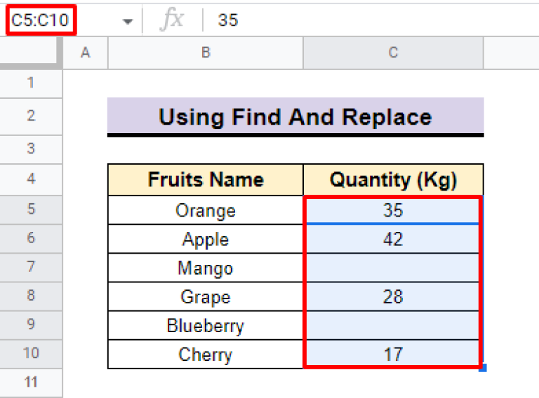 how-to-find-and-replace-blank-cells-in-google-sheets