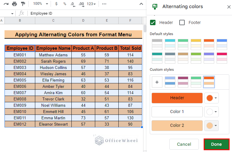 How To Add Alternating Colors Every 2 Rows In Google Sheets how-to-add-alternating-colors-every-2-rows-in-google-sheets