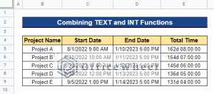 How to Calculate Time Between Dates in Google Sheets (6 Ways)