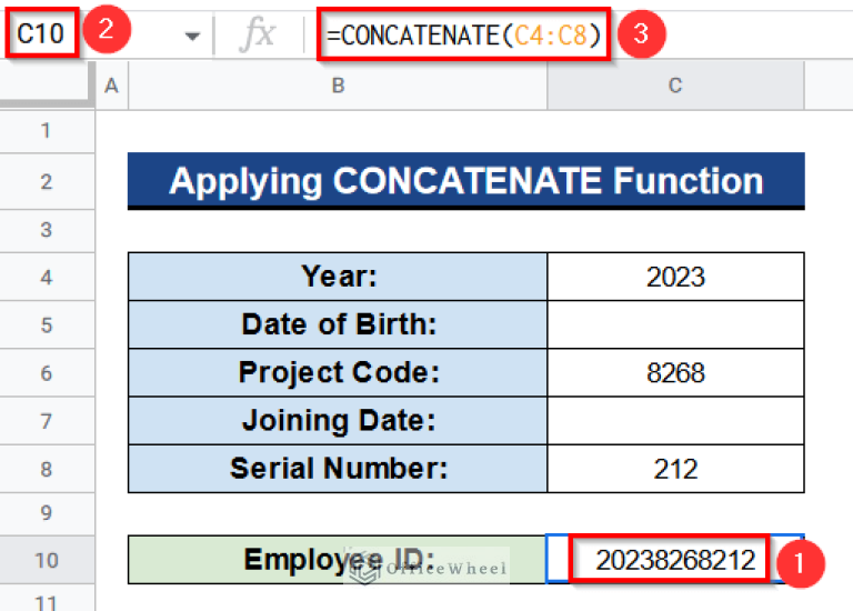 How to Concatenate If Cell Is Not Blank in Google Sheets (7 Ways)