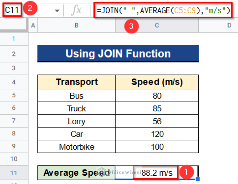 How to Concatenate Text and Formula in Google Sheets (7 Ways)