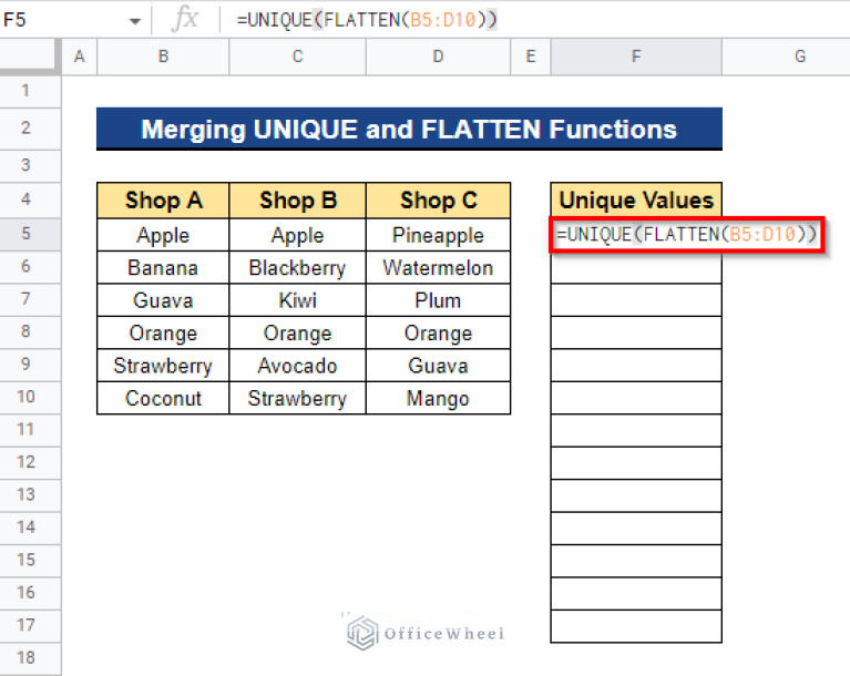 how-to-count-unique-values-in-multiple-columns-in-google-sheets