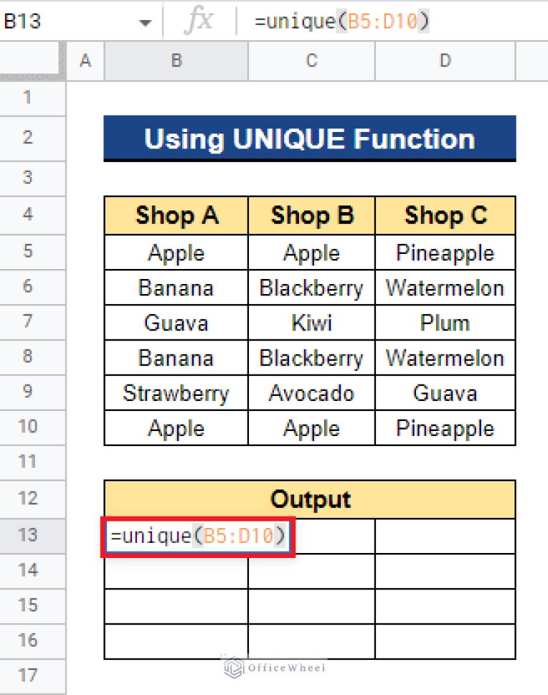 how-to-count-unique-values-in-multiple-columns-in-google-sheets